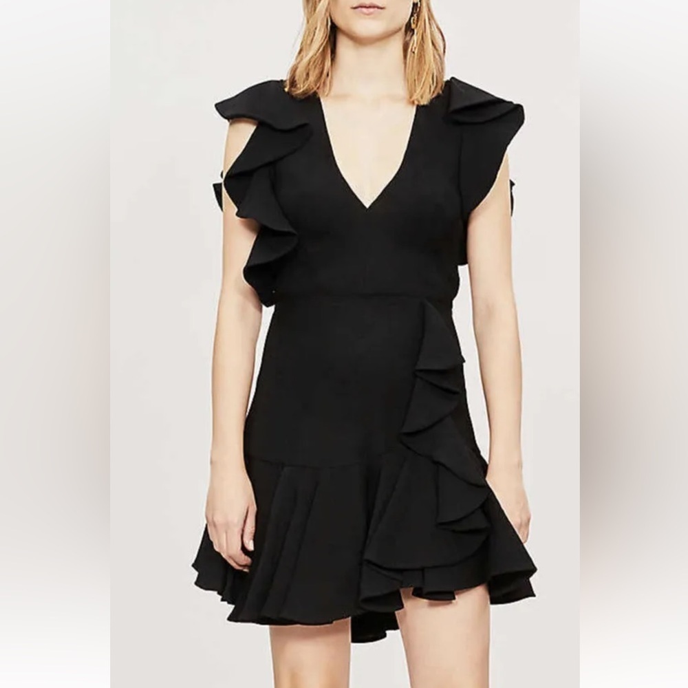 Sandro
Obiwan Ruffle Mini Dress (24)